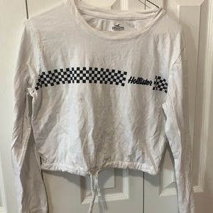 hollister cropped long sleeve
